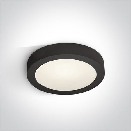 ONE Light | 62115F/B/C BLACK PLAFO LED 15w CW IP40 230v - OEM NORDIC - Quality Parts Distribution
