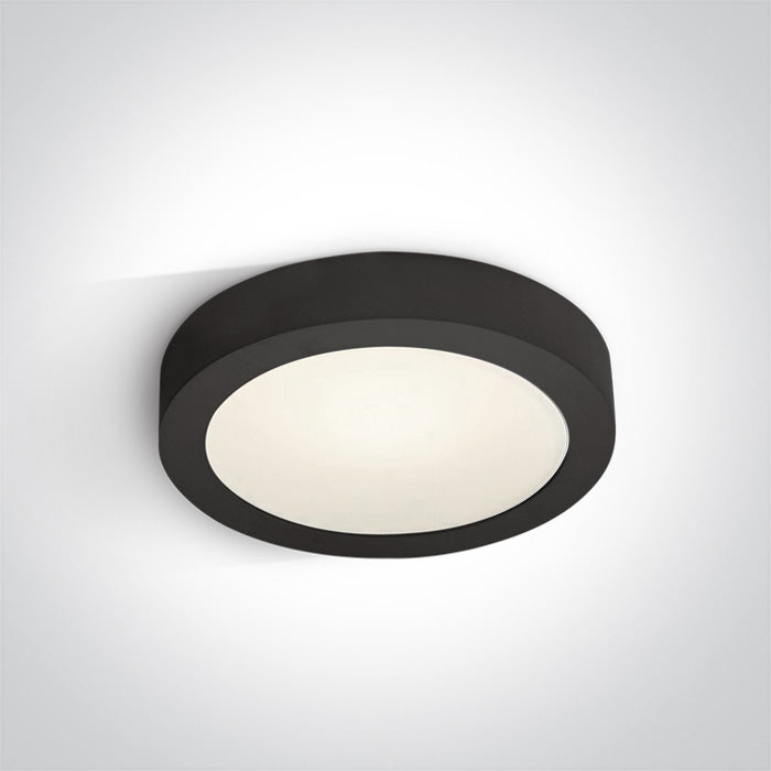 ONE Light Ceiling Light 15W 1360lm 4000K CRI80 IP40 Black 62115F/B/C