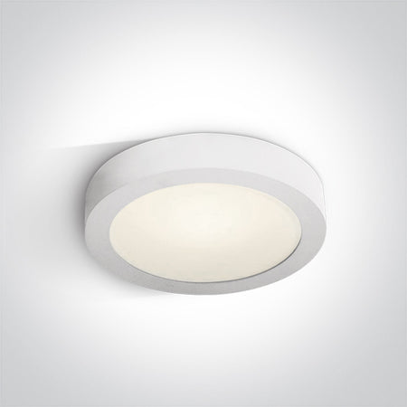 ONE Light | 62115F/W/C WHITE PLAFO LED 15w CW IP40 230v - OEM NORDIC - Quality Parts Distribution