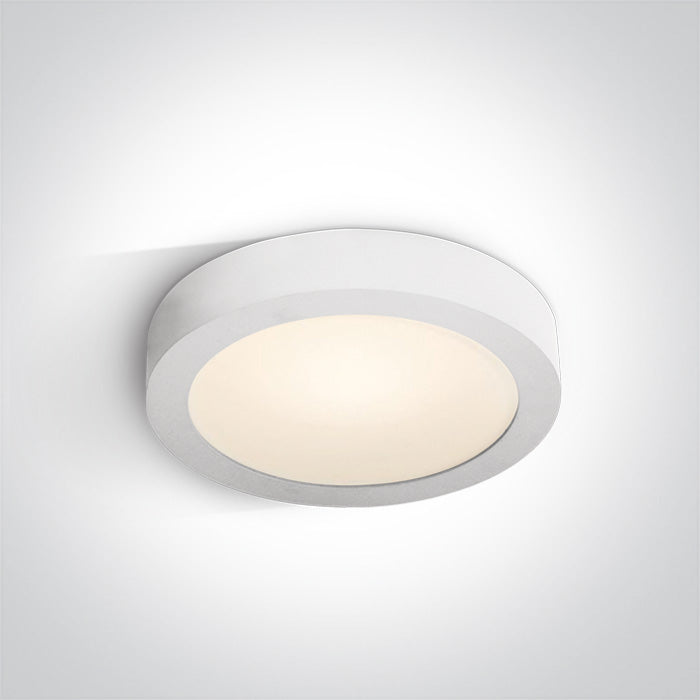 ONE Light | 62115F/W/W WHITE PLAFO LED 15w WW IP40 230v - OEM NORDIC - Quality Parts Distribution