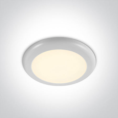 ONE Light Recessed LED Downlight 16W 1500lm 3000K CRI80 IP20 White 62116F/W/W