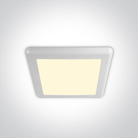 ONE Light Recessed LED Downlight 16W 1500lm 3000K CRI80 IP20 White 62116FA/W/W