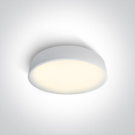 ONE Light | 62125D/W/W WHITE PLAFO LED 25W WW IP20 230V - OEM NORDIC - Quality Parts Distribution