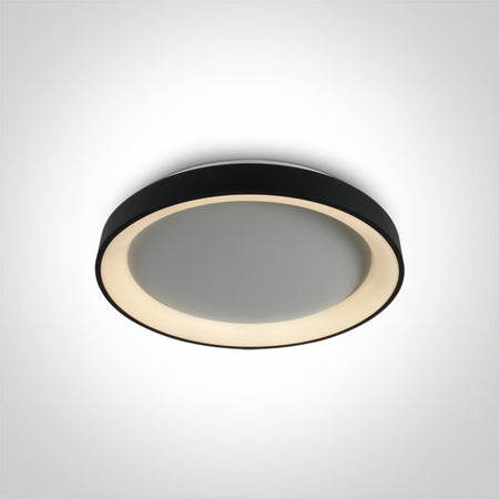 ONE Light | 62130L/B/W BLACK PLAFO LED 30W WW IP20 230V - OEM NORDIC - Quality Parts Distribution