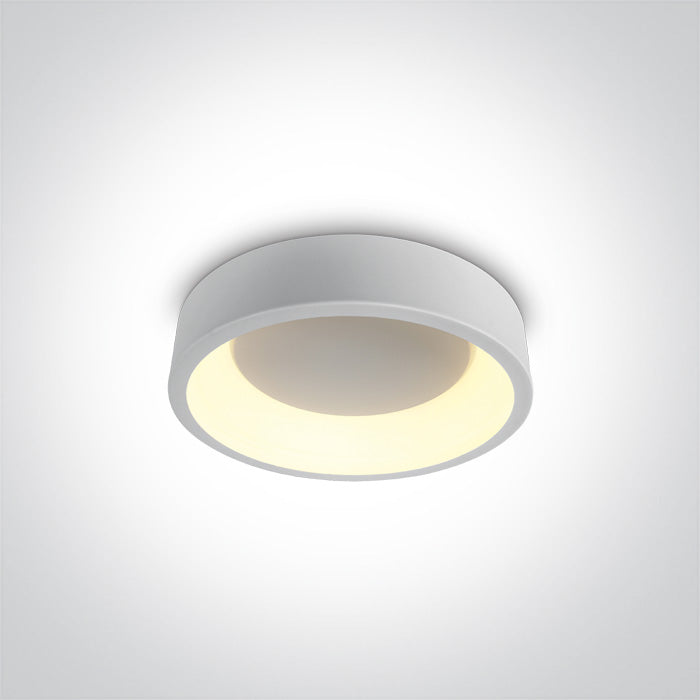 ONE Light Ceiling Light 20W 1700lm 2700K-3000K-4000K CRI90 IP20 White 62130N/W/V