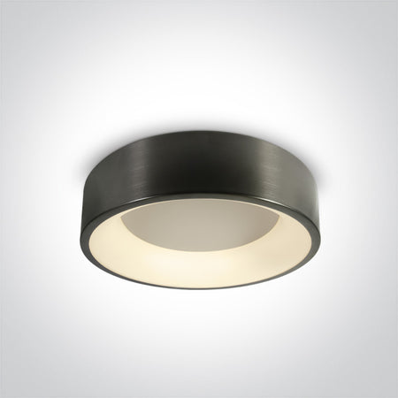 ONE Light | 62132N/MG/W METAL GREY PLAFO LED 32W WW IP20 230V - OEM NORDIC - Quality Parts Distribution