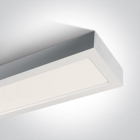 ONE Light Ceiling Light 40W 2700lm 3000K CRI80 IP40 White 62140RF/W/W