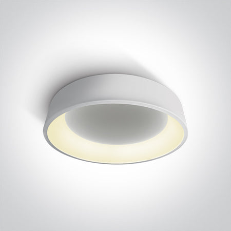 ONE Light | 62142N/W/W WHITE PLAFO LED 42W WW IP20 230V - OEM NORDIC - Quality Parts Distribution