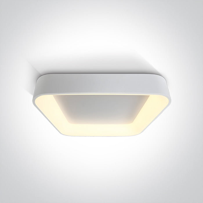 ONE Light | 62142NA/W/W WHITE SQUARE PLAFO LED 50W WW IP20 230V - OEM NORDIC - Quality Parts Distribution