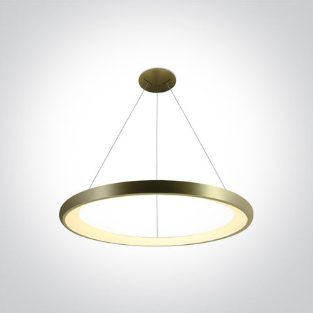 ONE Light | 62144NB/BBS/W BRUSHED BRASS PENDANT LED 50W WW IP20 230V - OEM NORDIC - Quality Parts Distribution