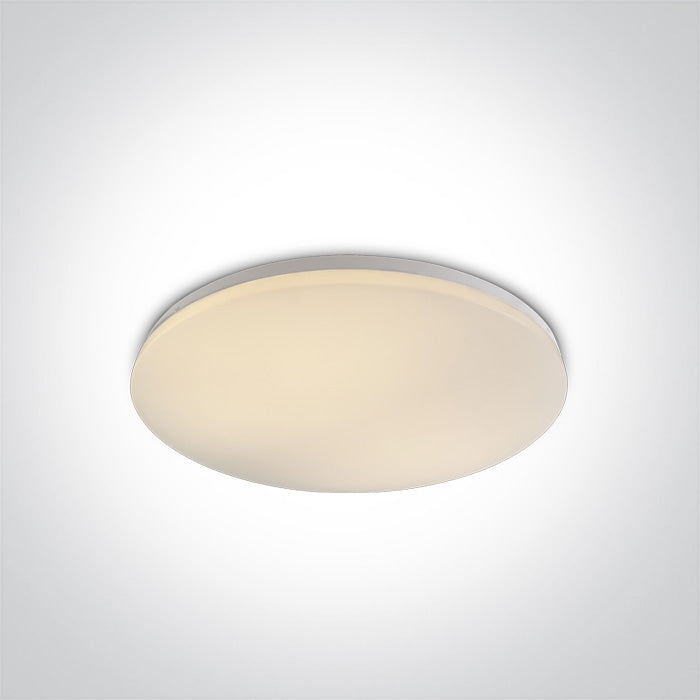ONE Light | 62146/W/W WHITE LED PLAFO 55W WW IP20 230V - OEM NORDIC - Quality Parts Distribution