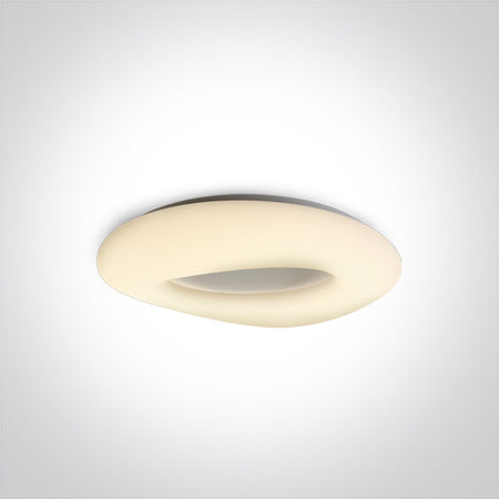 ONE Light | 62148B/W WHITE PLAFO LED 40W WW IP20 230V - OEM NORDIC - Quality Parts Distribution