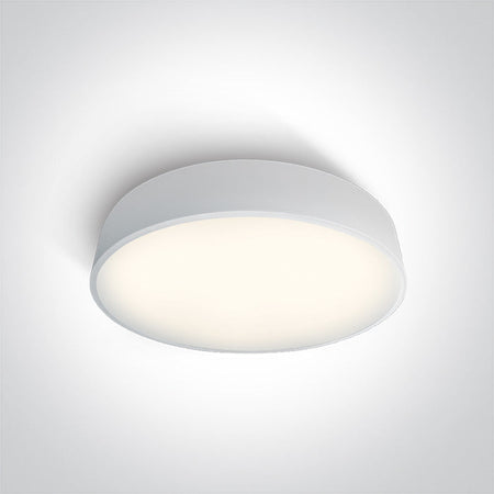 ONE Light Ceiling Light 50W 4250 4000K CRI80 IP20 White 62150D/W/C
