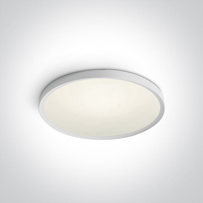 ONE Light | 62152/W/C WHITE SUPER SLIM ROUND LED PLAFO 40W CW IP20 230V - OEM NORDIC - Quality Parts Distribution