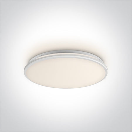 ONE Light | 62154/W/W WHITE LED PLAFO 24W WW IP20 230V - OEM NORDIC - Quality Parts Distribution