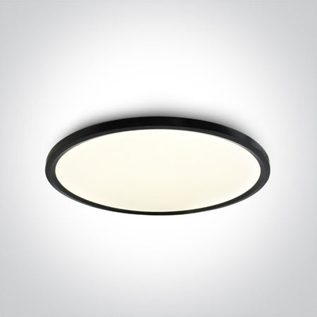 ONE Light | 62160FB/B/C BLACK LED PLAFO 60W CW IP20 230V - OEM NORDIC - Quality Parts Distribution