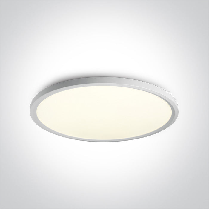 ONE Light | 62160FB/W/C WHITE LED PLAFO 60W CW IP20 230V - OEM NORDIC - Quality Parts Distribution