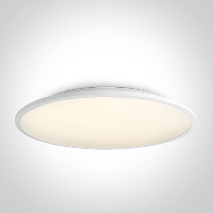 ONE Light Ceiling Light 60W 5300lm 4000K CRI90 IP20 White 62160FB/W/C