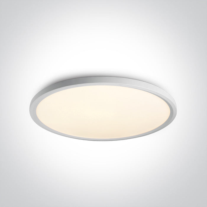 ONE Light | 62160FB/W/W WHITE LED PLAFO 60W WW IP20 230V - OEM NORDIC - Quality Parts Distribution