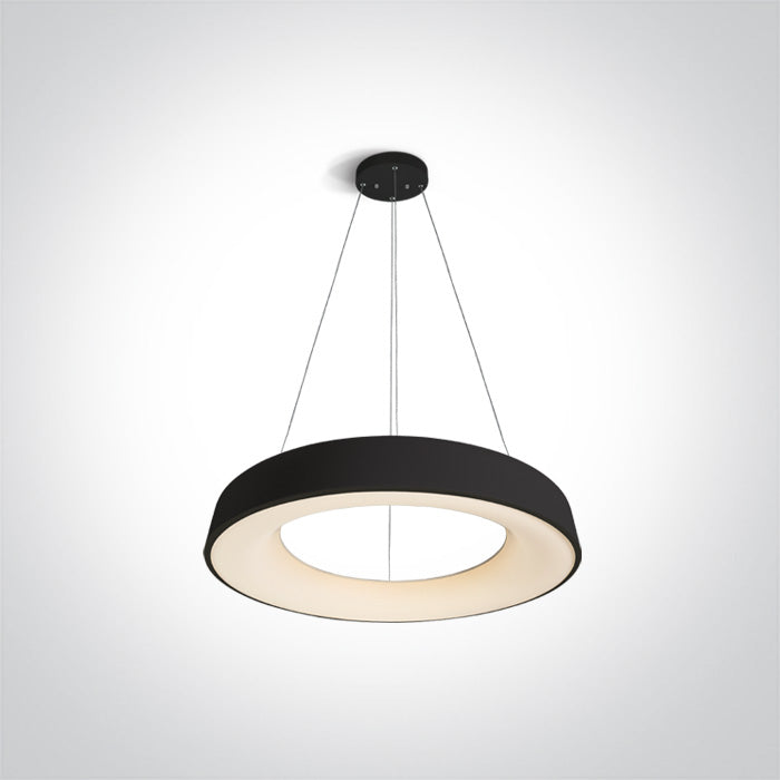 ONE Light | 62180NB/B/W BLACK PENDANT LED 80W WW IP20 230V - OEM NORDIC - Quality Parts Distribution