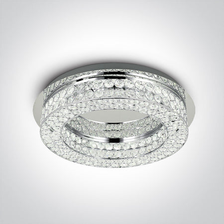 ONE Light | 62184A/C/W CHROME LED 24W WW 230v IP20 - OEM NORDIC - Quality Parts Distribution