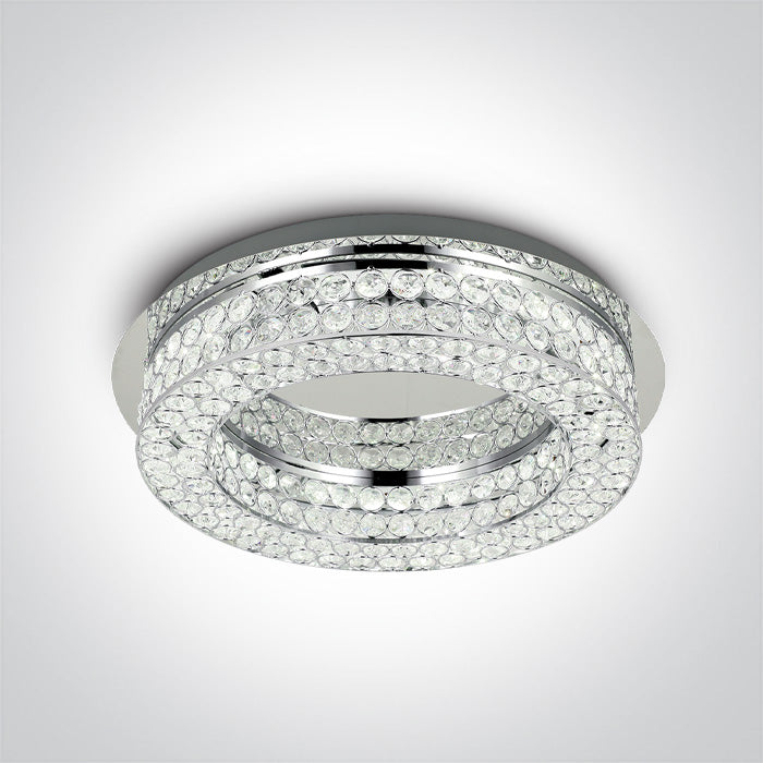 ONE Light | 62184A/C/W CHROME LED 24W WW 230v IP20 - OEM NORDIC - Quality Parts Distribution