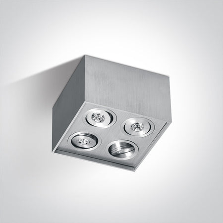 ONE Light | 62401AL/W/15 ALUMINIUM LED WARM 4x1w 15d - OEM NORDIC - Quality Parts Distribution
