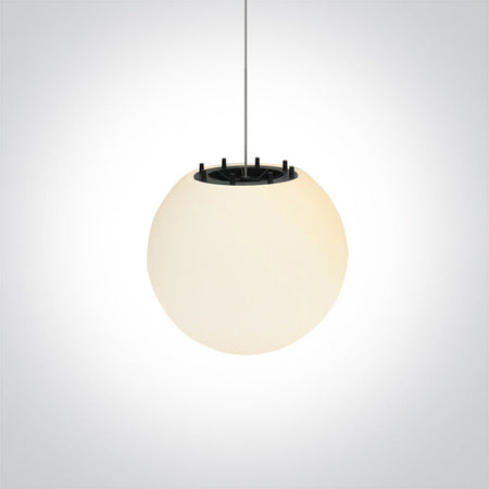 ONE Light Pendant Light E27 20W IP54 White 63028A