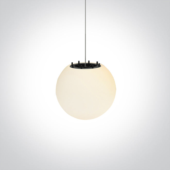 ONE Light Pendant Light E27 15W IP54 White 63028