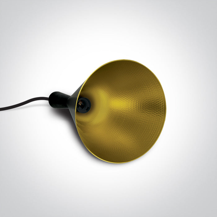ONE Light Pendant Light E27 12W IP20 Black-Brass 63040/B/BS