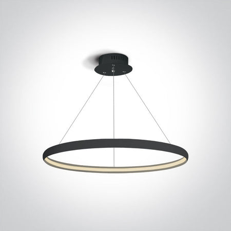 ONE Light Pendant Light 19W 1000 3000K CRI80 IP20 Black 63048/B