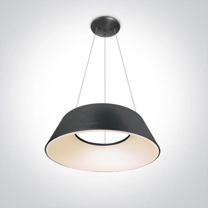 ONE Light | 63058/BAN/W BRUSHED ANTHRACITE LED PENDANT 60W WW IP20 230V - OEM NORDIC - Quality Parts Distribution