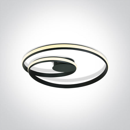 ONE Light | 63066/B BLACK LED CEILING LAMP 30W WW IP20 230V - OEM NORDIC - Quality Parts Distribution