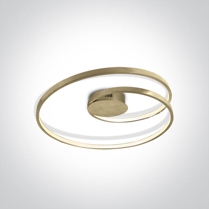 ONE Light | 63068/BS BRASS CEILING LED 30W WW IP20 230V - OEM NORDIC - Quality Parts Distribution