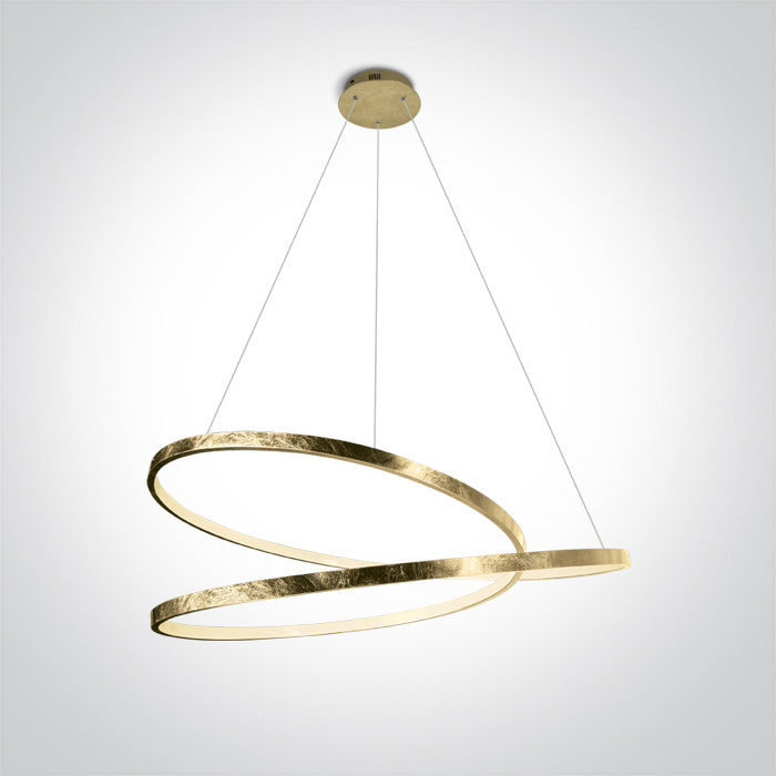 ONE Light | 63068A/BS BRASS PENDANT LED 40W WW IP20 230V - OEM NORDIC - Quality Parts Distribution