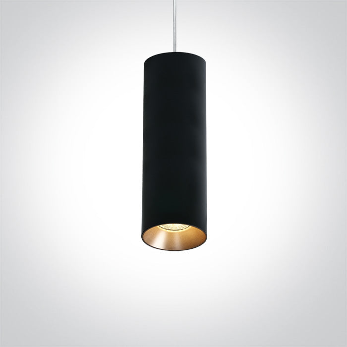 ONE Light | 63105M/B BLACK PENDANT GU10 10w DARK LIGHT - OEM NORDIC - Quality Parts Distribution