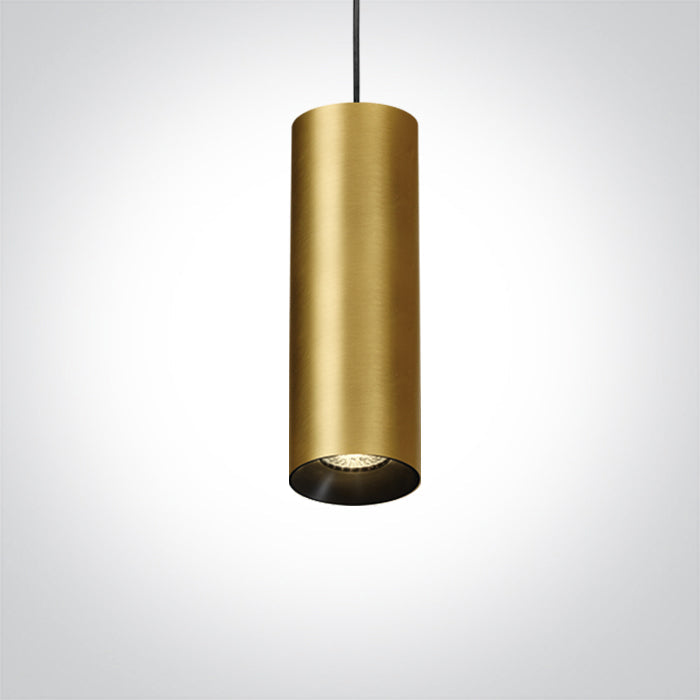 ONE Light Pendant Light GU10 10W IP20 Brushed Brass 63105M/BBS