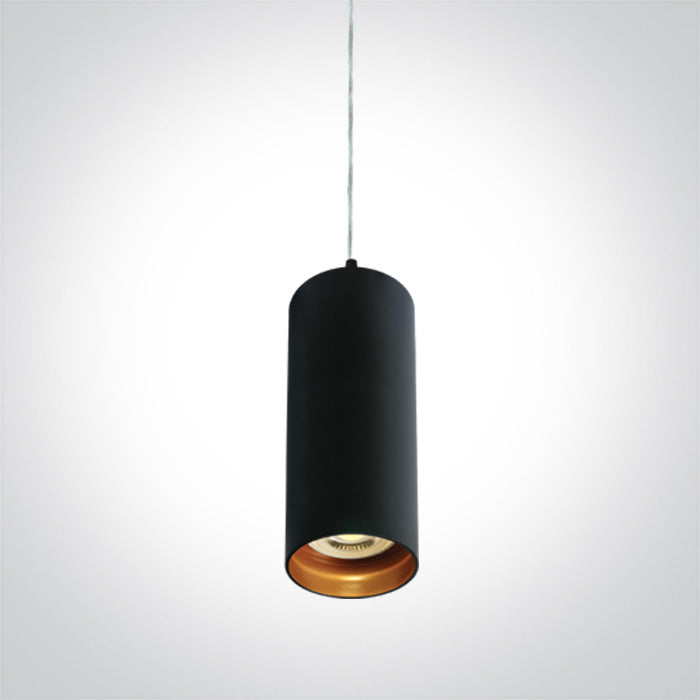 ONE Light | 63105N/B BLACK PENDANT GU10 10W DARK LIGHT - OEM NORDIC - Quality Parts Distribution