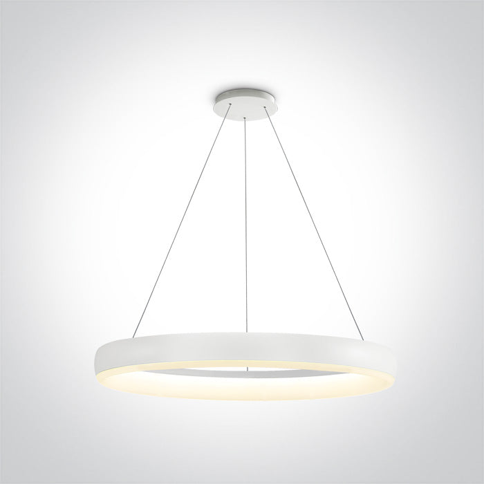 ONE Light | 63114/W/W WHITE PENDANT LED 40W WW IP20 230V - OEM NORDIC - Quality Parts Distribution