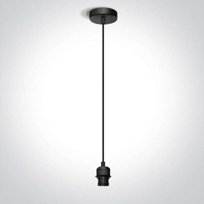 ONE Light | 63126/B BLACK PENDANT 20W E27 - OEM NORDIC - Quality Parts Distribution