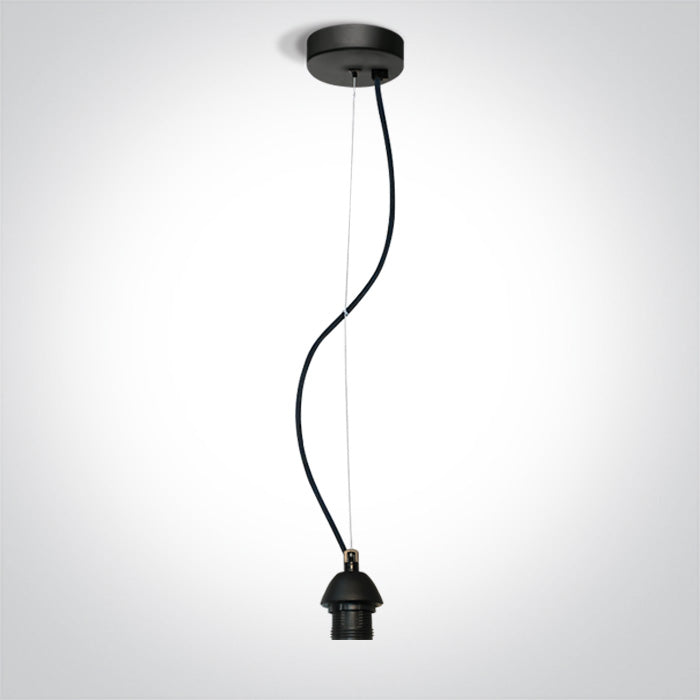 ONE Light | 63126A/B BLACK PENDANT 20W E27 - OEM NORDIC - Quality Parts Distribution