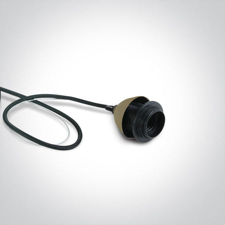 ONE Light Pendant Light E27 20W IP20 Brushed Brass 63126A/BBS