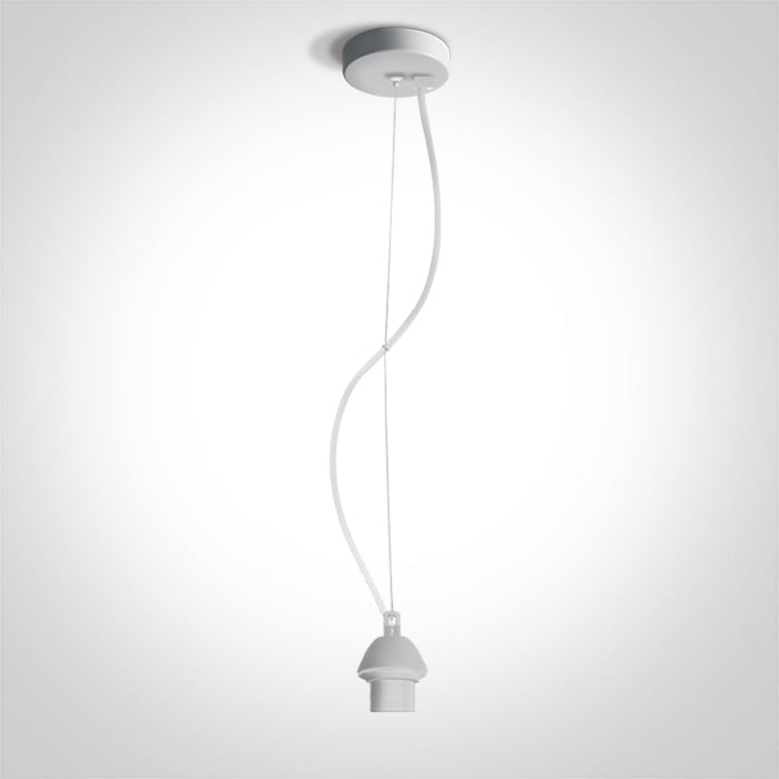 ONE Light Pendant Light E27 20W IP20 White 63126A/W