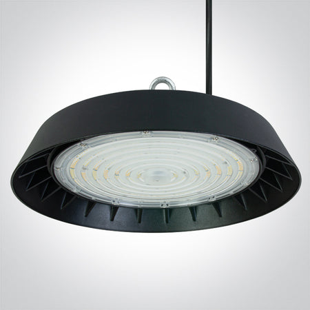 ONE Light | 63150N/V BLACK CCTV & POWER ADJUSTABLE 150W UFO IP65 230V - OEM NORDIC - Quality Parts Distribution