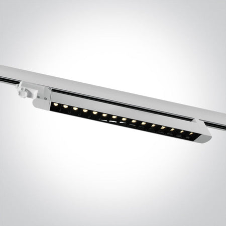 ONE Light Track Rail 15X1W 1200lm 3000K CRI80 IP20 White 65024TA/W/W