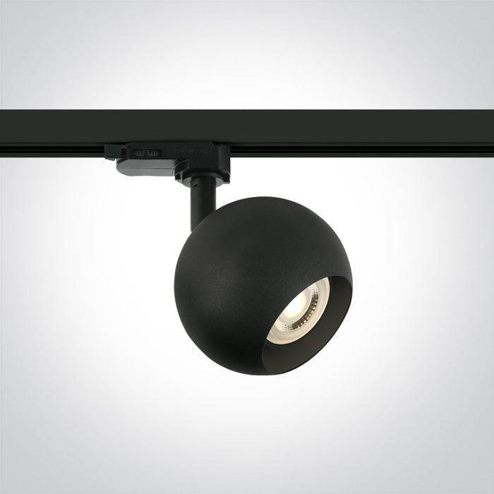 ONE Light Track Rail GU10 10W IP20 Black 65105BT/B