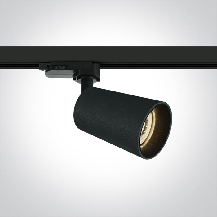 ONE Light Track Rail GU10 10W IP20 Black 65105CT/B