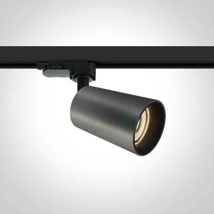 ONE Light Track Rail GU10 10W IP20 Metal Grey 65105CT/MG