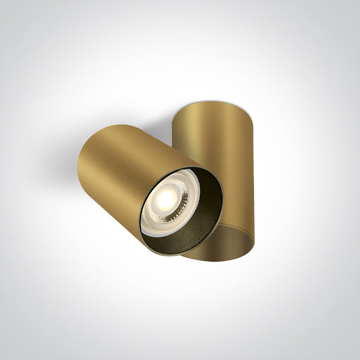ONE Light Ceiling Light 10W IP20 Champagne 65105E/CH