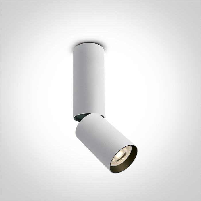 ONE Light Ceiling Light GU10 10W IP20 White 65105EA/W